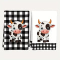 Pair of Cow Tea Towels
