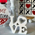 1pc Classic LOVE Sign, PVC Decorative Multifunctional Home And Kitchen Decor