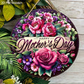 2D Flat Floral Wooden Wall Sign - Happy Mother's Day