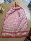 Hand Crocheted top & button tea/hand towel