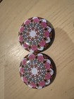 Pair of Mosaic Candle Tins 2.2oz With Lids